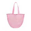 Bolsa de Playa Más Vendida en Amazon Bolsa de Almacenamiento para Niños Bolsa de Almacenamiento para Conchas Bolsa de Playa para Juguetes Bolsa de Malla para Almacenamiento de Artículos Varios