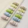 Manijas de Puerta de Gabinete de Cerámica Coloridas, Manijas Simples de Agujero Único con Forma de Caramelo para Gabinete, Armario, Cajón, Manijas de Tapa de Botella