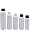 Botella de Plástico para Mascotas 250ml120ml150ml200ml Botella Blanca con Atomizador Botella de Agua Cosmética Botella de Perfume Recargable