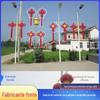 Luzes de nó chinês vermelho Luzes de rua de Ano Novo Luzes decorativas Luzes do Festival das Lanternas Luzes de iluminação pública Iluminação LED