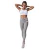 Conjunto de Ropa de Yoga de Alta Intensidad, Ropa Deportiva para Correr y Fitness, Ropa Deportiva Push-Up y Moldeadora de Abdomen, Conjunto de Dos Piezas Ajustado para Fitness y Yoga