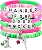 Pulsera de Arcilla Blanda Popular en Amazon Transfronterizo Set Pulsera Elástica de Amistad Venta Directa de Fábrica Venta al por Mayor Según Dibujos
