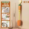 Escova de copo três em um para cenoura artefato de limpeza de copo de água cabo longo multifuncional esponja silicone escova de limpeza escova de garrafa