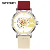 Sanda Reloj de Moda Deportivo Casual Impermeable Luminoso Simple y Ligero Reloj de Cuarzo para Examen Venta al por Mayor de Fábrica