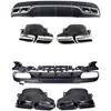 Adecuado para 15-21 Mercedes-Benz W205 C180 200 260 Modificado C63Amg 43 Lip Trasero y Tubo de Escape Brabus