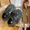 Zapatos de Princesa para Niña con Lunares 2026 Otoño Nuevos Redondos con Correa de Hebilla Única Cómodos Versátiles Estudiante Casual