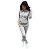 2024 Nova Roupa Feminina Ebay Amazon Wish Europeia e Americana Conjunto Esportivo de Lã Venda Direta de Fábrica Feminina 001