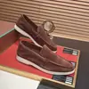 Zapatos Loafers Originales Italianos LP Lovers para Hombre Estilo Nuevo 2024 Sin Cordones Planos Perezosos Zapatos de Hombre Slip on Si