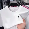 Camiseta de Algodón Puro para Hombre de Verano, Manga Corta, Color Sólido Simple, Cuello Redondo, Estilo Japonés Juvenil, Casual, Holgada, Corte Amplio, Camiseta Deportiva de Algodón