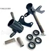 Acessórios para Carrinho de Rolimã de Alumínio de Quatro Rodas, Veículo de Praia, Pivô de Direção, Eixo Frontal de Direção, Espessura 12mm/10mm
