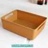 Caixa organizadora de plástico Youmai para mesa, redonda ou quadrada, para brinquedos, blocos de montar, artigos de papelaria e materiais de arte de jardim de infância.