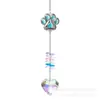 Apanhador de Sol de Metal com Garra de Cachorro e Gato com Diamante Pegajoso Pingente de Cristal Pingente DIY Lembrança Animal Mercadorias Transfronteiriças da Amazon