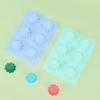 Molde de silicona para pasteles con encaje de seis agujeros, fácil de desmoldar, herramientas de cocina para hornear, directo de fábrica