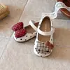 Zapatos de Moda Mary Jane con Estampado de Leopardo para Niños 2026 Nuevo Estilo Primavera/Otoño Dibujos Animados para Niña Suela Suave Zapatos de Piel Zapatos Casuales Cómodos