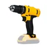 Furadeira de Mão Tipo DeWalt Furadeira de Impacto para Uso Doméstico Furadeira Pistola Ferramenta a Bateria de Lítio Parafusadeira Elétrica Recarregável Multifuncional