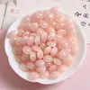 Ábaco de Purpurina Fina Dorada Cuentas Ojo de Gato Cuentas de Resina con Purpurina Fina Pulsera Colgante DIY Hecho a Mano Accesorios de Joyería con Cuentas