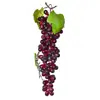 Racimos de Uva Escarchada Simulada, Frutas Simuladas, Uvas de Plástico, Modelos de Frutas Falsas para Props, Adornos Colgantes Decorativos