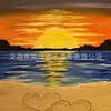 Pintura de diamante 5D diamante completo paisaje de playa pintura decorativa bordado de diamante DIY pintar pegar kit de pintura de ladrillo de diamante fabricantes