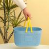 Cesta de Banho Portátil, Cesta Pequena de Banho para Banheiro, Cesta de Lavagem de Banho de Plástico para Casa de Banho, Cesta de Armazenamento, Cesta de Armazenamento, Cesta de Banho