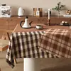 Mantel Retro Impermeable a Prueba de Aceite Lavable Resistente al Calor Mantel para Mesa de Comedor Modelo Nuevo 2026 Lujo Ligero Gama Alta Mantel para Mesa de Café
