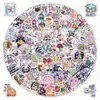 200 adesivos divertidos com estampas, abstratos e satíricos, mais vendidos na Amazon, decoração de grafite, adesivos à prova d'água para skate