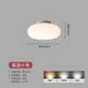 Lámpara de Techo Sencilla Color Crema con Forma de Manzana para Sala de Estar, Dormitorio LED, Araña para Entrada, Pasillo, Corredor, Luz de Balcón