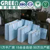 Bolsas Tote com Impressão de Logo, Sacolas de Papel para Lojas de Roupas, Caixas de Embalagem para Cosméticos, Sacolas de Compras, Sacolas de Presente, Bolsas Tote Azul Céu