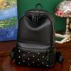 2023 Mochila Transfronteiriça de Comércio Exterior Bordado de Diamantes Linha Rebite Feminina Versão Coreana Mais Fácil de Combinar Grande Capacidade Bolsa para Deslocamento para o Trabalho Mochila