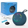 Novo Alto-falante Bluetooth Colorido Transfronteiriço Mini Subwoofer Som de Alta Qualidade Volume Alto Presente para Casa Equipamento de Áudio Atacado