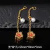 Cadena para Colgante Zakiram de Oro Incrustado con Diamantes Accesorios Anillo Cadena de Unión Pulsera Cadena de Extensión para Collar Accesorios de Acabado