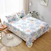 Sábana individual para dormitorio de estudiante, cama individual o doble 1.68m m tela cepillada, funda de edredón de dibujos animados para niños 1.1m
