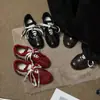 Zapatos planos de mujer 2026 estilo nuevo, suela blanda, con aumento de altura interior, bloques de color, doble cordón estilo coreano, zapatillas de entrenamiento alemanas, planos casuales para adelgazar, para uso diario