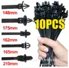 160/110/45/10 Piezas Sujetadores para Arnés de Cableado de Coche Brida de Nylon Clip para Cables de Automóvil Tubo Corrugado Eléctrico para Automóvil