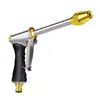 Os fabricantes fornecem o corpo galvanizado revestido novo da arma do metal da liga de alumínio poli-pressão engrossada cobre - pressão engrossada pistola de água de lavagem do carro