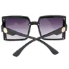 Gafas de Sol de Moda Estilo Nuevo con Montura Grande para Hombres Europeas y Americanas con Protección UV para Playa para Mujeres Personalizadas