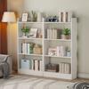 Rack de Armazenamento Simples para Apartamento Pequeno Estante para Sala de Estar Estante de Exibição Estante para Estudo em Casa Estante de Parede a Teto com Múltiplas Camadas