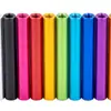 Poste de Conexión de Aleación de Aluminio Anodizado Aleación de Aluminio de Color Columna de Aluminio Redonda Hueca Agujero Pasante Rosca Interna Tuerca Larga M3-D5