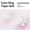 Juguete para Gato NC bola de papel de color rascador bola para gato papel de sonido bola de flor de papel juguete para gato bola bola de papel de color bola para mascota