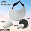 Chapéu de Sol de Aba Larga para Verão Feminino Modelo 2026 Protetor Facial Proteção UV Xale Chapéu de Sol Chapéu para Ciclismo ao Ar Livre Personalizado