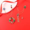 Broche Fofo Estilo Japonês Natal Fresco e Moderno Ins Style Insígnia de Personalidade Broche Anti-Exposição
