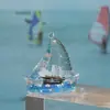 Lindo Mini Velero Gota de Aceite Juguete de Descompresión Regalo de Cumpleaños para Niños Regalo Pequeño Adornos de Decoración para Escritorio del Hogar