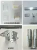 Rueda de mano Antivuelco para Invernadero, Mallas de Filtro de Agua Superiores e Inferiores, Marco de Aluminio, Base de Ángulo Directo de Esquina, Accesorios Móviles para Semilleros
