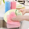 Paño de Lavado Desechable al por Mayor del Fabricante, Absorbe Agua y Aceite, Trapo Perezoso Seco y Húmedo, Estropajo de Cocina