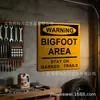 Letrero cuadrado de hierro colgante con eslogan retro personalizado, pintura de placa de hojalata para pared de bar, decoración de lámina metálica para Man Cave