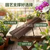 Postes de Soporte para Orquídeas Phalaenopsis Color Café de Super Factory, Soporte y Ayuda con el Crecimiento, Alambre de Hierro con Recubrimiento de Plástico de Núcleo Sólido Ecológico