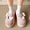 ZJ Pantufas de Algodão Patinha de Gato Macias e Fofas para Mulheres, Pantufas de Inverno para Casa com Sensação de Amortecimento Macio, Novas Pantufas de Verão para Uso Externo Femininas