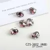 Decoraciones para Uñas con Pedrería Apilada, Productos Terminados Súper Brillantes en Forma de Huevo de Paloma de Ángulo Recto, Pedrería de Uñas Swarovski al por Mayor