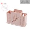 Casa sem costura adesivo pauzinhos Suporte Creative Tableware Spoon Storage Drain Box Multifuncional Cozinha Chopsticks Caixa de armazenamento