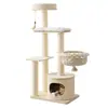 Marco de escalada para gatos al por mayor transfronterizo, casa para gatos, árbol para gatos, todo en uno para casas pequeñas, estante para gatos que ahorra espacio con postes de escalada de sisal