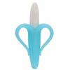 Mordedor de Silicona de Plátano Cepillo de Dientes para Bebé Ventosa Mordedor de Silicona Mordedor de Plátano Grado Alimenticio Mordedor para Dentición